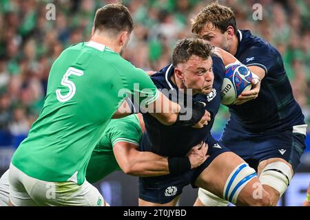 Saint Denis, Frankreich. Oktober 2023. Jack DEMPSEY aus Schottland während der Weltmeisterschaft 2023, Pool B Rugby union Spiel zwischen Irland und Schottland am 7. Oktober 2023 im Stade de France in Saint-Denis bei Paris, Frankreich - Foto Matthieu Mirville/DPPI Credit: DPPI Media/Alamy Live News Stockfoto