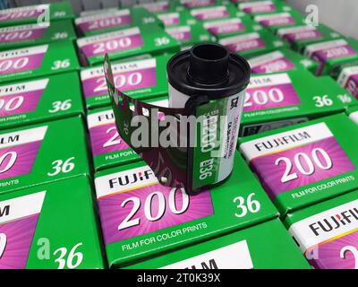 Fuji negativ Film Hamburg Deutschland *** Fuji negativ Film Hamburg Hamburg Deutschland Copyright: XLobeca/RHx Credit: Imago/Alamy Live News Stockfoto