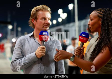 Doha, Katar. Oktober 2023. Nico Rosberg (DEU), F1 Grand Prix von Katar auf dem Lusail International Circuit am 7. Oktober 2023 in Doha, Katar. (Foto von HOCH ZWEI) Credit: dpa/Alamy Live News Stockfoto