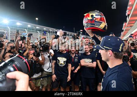 Katar, Katar. Oktober 2023. Während des Formel-1-Grand Prix von Katar 2023, 17. Runde der Formel-1-Weltmeisterschaft 2023 vom 6. Bis 8. Oktober 2023 auf dem Lusail International Circuit in Doha, Katar - Foto DPPI Credit: DPPI Media/Alamy Live News Stockfoto