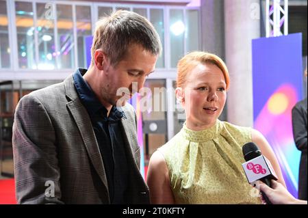 Royal Festival Hall, London, Großbritannien. Oktober 2023. Gast nimmt an The Fallen Leaves - 67. BFI London Film Festival, London, Großbritannien Teil. Quelle: Siehe Li/Picture Capital/Alamy Live News Stockfoto