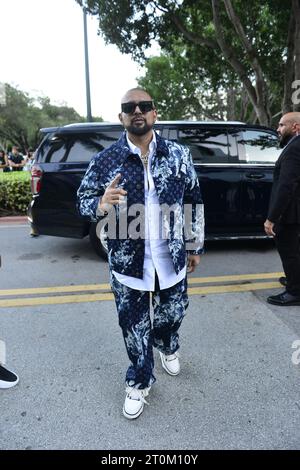 Coral Gables, USA. Oktober 2023. CORAL GABLES, FLORIDA – 5. OKTOBER: Sean Paul nimmt am 5. Oktober 2023 an den Billboard Latin Music Awards im Watsco Center 2023 in Coral Gables, Florida, Teil. (Foto: JL/SIPA USA) Credit: SIPA USA/Alamy Live News Stockfoto