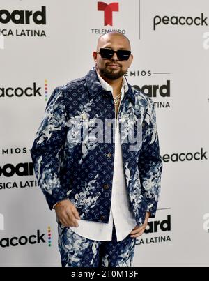 Coral Gables, USA. Oktober 2023. CORAL GABLES, FLORIDA – 5. OKTOBER: Sean Paul nimmt am 5. Oktober 2023 an den Billboard Latin Music Awards im Watsco Center 2023 in Coral Gables, Florida, Teil. (Foto: JL/SIPA USA) Credit: SIPA USA/Alamy Live News Stockfoto