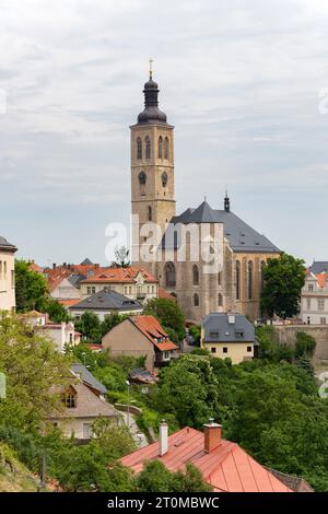 Kirche St. Jakobus in Kutna Hora, Tschechische Republik Stockfoto