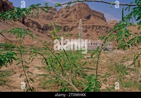 Hadhramaut ist eine Region in Südarabien, die den östlichen Jemen, Teile des westlichen Oman und das südliche Saudi-Arabien umfasst Stockfoto