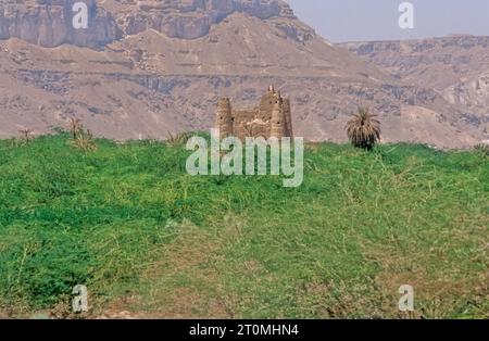 Hadhramaut ist eine Region in Südarabien, die den östlichen Jemen, Teile des westlichen Oman und das südliche Saudi-Arabien umfasst Stockfoto