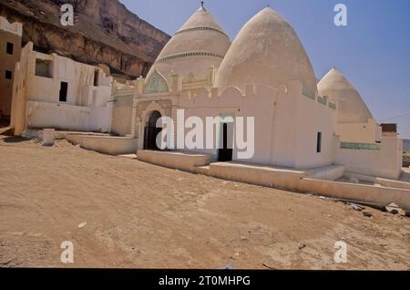 Hadhramaut ist eine Region in Südarabien, die den östlichen Jemen, Teile des westlichen Oman und das südliche Saudi-Arabien umfasst Stockfoto