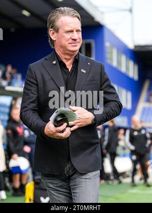 Zwolle, Niederlande. Oktober 2023. Zwolle - Mario war während des Eredivisie-Spiels zwischen PEC Zwolle und Feyenoord am 8. Oktober 2023 im MAC3Park Stadion in Zwolle, Niederlande. Credit: Box to Box Pictures/Alamy Live News Stockfoto