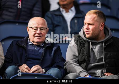 Zwolle, Niederlande. Oktober 2023. Zwolle - Rinus Israel während des Eredivisie-Spiels zwischen PEC Zwolle und Feyenoord im MAC3Park Stadion am 8. Oktober 2023 in Zwolle, Niederlande. Credit: Box to Box Pictures/Alamy Live News Stockfoto