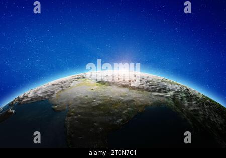 Indien – Himalaya, Everest Stockfoto