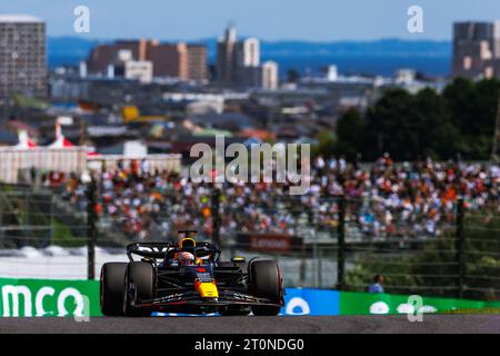 Suzuka Grand Prix Circuit, 9. Oktober 2023: Max Verstappen (NED) vom Team Red Bull während des Formel 1 Grand Prix von Japan 2023. Stockfoto