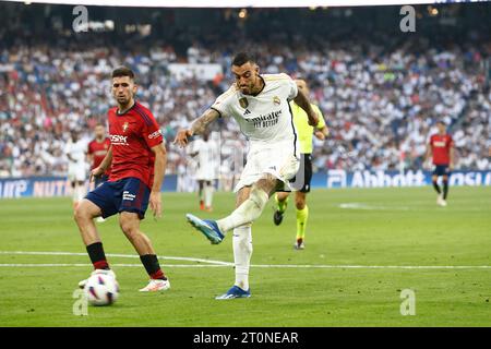 Joselu (Real), 7. OKTOBER 2023 - Fußball / Fußball : spanisches Spiel "La Liga EA Sports" zwischen Real Madrid CF 4-0 CA Osasuna im Estadio Santiago Bernabeu in Madrid, Spanien. (Foto: Mutsu Kawamori/AFLO) Stockfoto