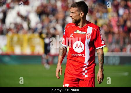 Monza, Italie. Oktober 2023. Alejandro Gomez (AC Monza) während des italienischen Meisterschaftsspiels Serie A zwischen AC Monza und US Salernitana am 8. Oktober 2023 im U-Power Stadion in Monza, Italien - Foto Morgese-Rossini/DPPI Credit: DPPI Media/Alamy Live News Stockfoto