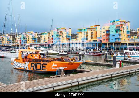 Marina der Altstadt Albufeira Faro District Algarve, Portugal, Europa Stockfoto