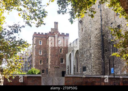 Lambeth Palace von Lambeth Palace Road, Borough of Lambeth, Greater London, England, Vereinigtes Königreich Stockfoto