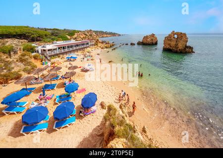 Praia dos Arrifes, Sao Rafael Beach Albufeira Faro District Algarve, Portugal, Europa Stockfoto