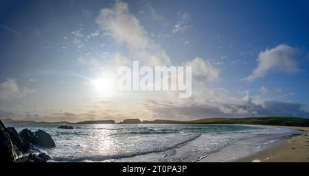 St Ninians Isle, Festland, Shetland, Schottland, Vereinigtes Königreich Stockfoto