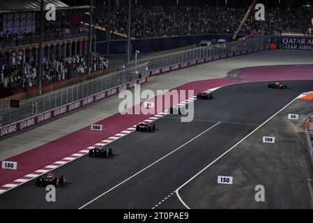 Doha, Katar. Oktober 2023. Lando Norris (GBR) McLaren MCL60. Formel-1-Weltmeisterschaft, Rd 18, großer Preis von Katar, Sonntag, 8. Oktober 2023. Doha, Katar. Quelle: James Moy/Alamy Live News Stockfoto