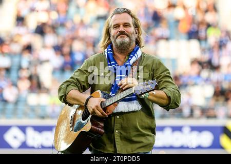 Gent, Belgien. Oktober 2023. Illustration Foto vor einem Fußballspiel zwischen KAA Gent und KRC Genk am Sonntag, den 08. Oktober 2023 in Gent, am 10. Tag der Saison 2023-2024 der ersten Liga der „Jupiler Pro League“ der belgischen Meisterschaft. BELGA FOTO DAVID PINTENS Credit: Belga News Agency/Alamy Live News Stockfoto