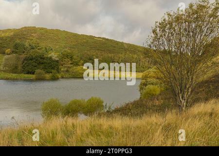 Dunsapie Loch, Holyrood Park, Edinburgh Stockfoto