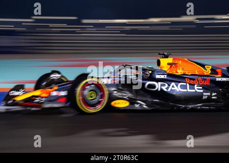 Doha, Katar. Oktober 2023. DOHA, KATAR, 8. OKT 2023 MAX VERSTAPPEN. AHMAD AL-SHEHAB/Alamy Live News Credit: AHMAD AL-SHEHAB/Alamy Live News Stockfoto