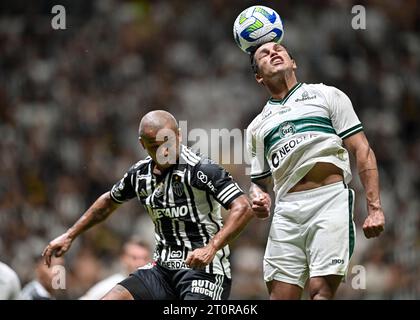 Belo Horizonte, Brasilien. Oktober 2023. Robson of Coritiba, während des Spiels zwischen Atletico Mineiro und Coritiba, für die brasilianische Serie A 2023, am 08. Oktober im Arena MRV Stadium in Belo Horizonte. Foto: Gledston Tavares/DiaEsportivo/Alamy Live News Credit: DiaEsportivo/Alamy Live News Stockfoto