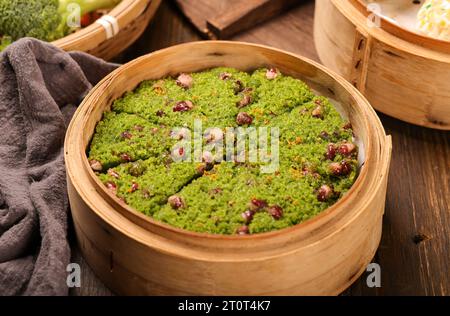 chinesischer Reiskuchen, fa gao Stockfoto