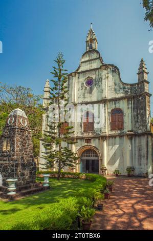 01 24 2013 Vintage-Architektur 1779 renoviert - Saint Francis Church, Kirche Fort Kochi Kerala Indien Asien. Stockfoto