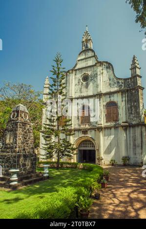 01 24 2013 Vintage-Architektur 1779 renoviert - Saint Francis Church, Kirche Fort Kochi Kerala Indien Asien. Stockfoto