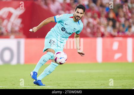 Ilkay Gundogan vom FC Barcelona während des Fußballspiels La Liga zwischen Granada CF und FC Barcelona am 8. Oktober 2023 im Los Carmenes Stadion in Granada, Spanien Stockfoto