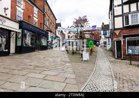 Ashbourne, Derbyshire, Peak District, Großbritannien, England, ashbourne, Market Place, ashbourne Town, ashbourne uk, ashbourne england, ashbourne derbyshire Stockfoto