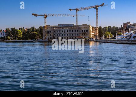 KROATIEN: ZADAR - PORT JAZINE Stockfoto