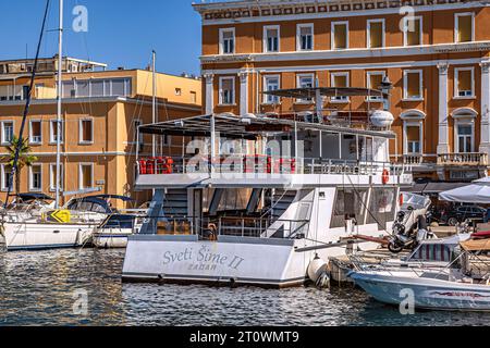 KROATIEN: ZADAR - PORT JAZINE Stockfoto