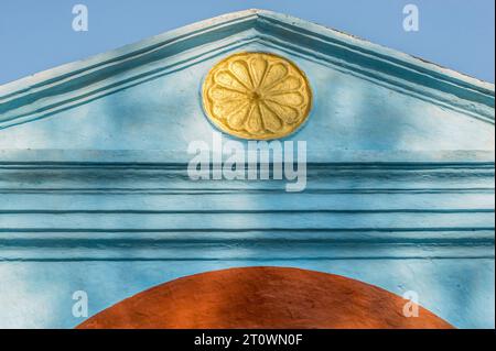01 24 2013 Heritage Architecture Gate of Mattancherry Dutch Palace Museum Kochi Cochin Kerala Indien Asien. Stockfoto