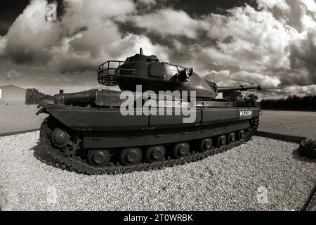 Conqeuror,Tank,Wight,Militär,und,Heritage,Museum,Newport,Road,Isle of Wight,England,UK, Stockfoto