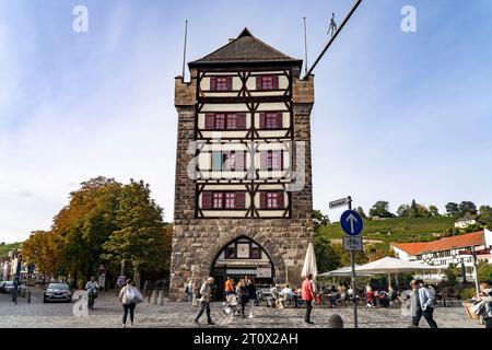 Innerer Schelztorturm in Esslingen am Neckar, Baden-Württemberg, Deutschland | der Schelztorturm in Esslingen am Neckar, Baden-Württemberg, G Stockfoto