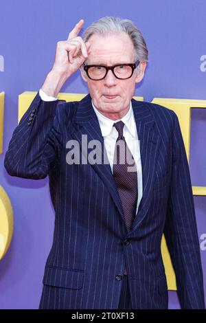 London, Großbritannien. Oktober 2023. Bill Nighy, britischer Schauspieler. Roter Teppich kommt bei der Premiere des BFI London Film Festival für den Film „Maestro“ an. Quelle: Imageplotter/EMPICS/Alamy Live News Stockfoto