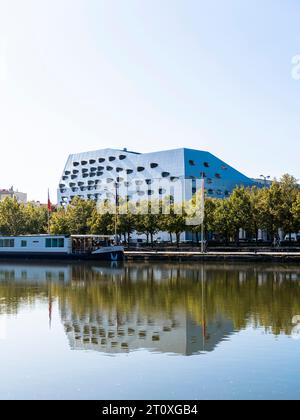 Bürogebäude Quai Ouest (Nancy/Frankreich) Stockfoto