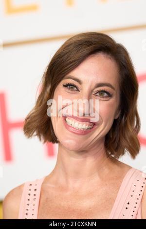 9. Oktober 2023, Madrid, Spanien: Cristina Gallego nimmt am 9. Oktober 2023 in Madrid, Spanien, an der Premiere von „ME he hecho viral“ im Kinepolis Cinema Teil (Foto: © Jack Abuin/ZUMA Press Wire) NUR REDAKTIONELLE VERWENDUNG! Nicht für kommerzielle ZWECKE! Stockfoto