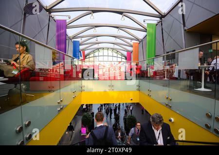 London, Großbritannien. 9. Oktober 2023. Atmosphäre während der Labour Party-Konferenz in Liverpool. Das Foto sollte lauten: Matt Crossick/Empics/Alamy Live News Stockfoto