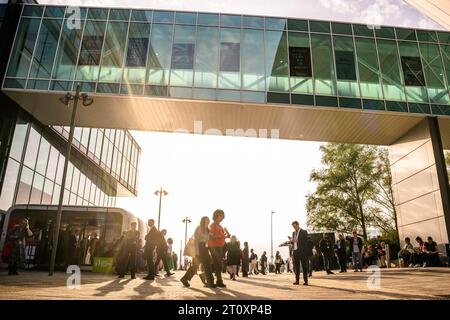 London, Großbritannien. 9. Oktober 2023. Atmosphäre während der Labour Party-Konferenz in Liverpool. Das Foto sollte lauten: Matt Crossick/Empics/Alamy Live News Stockfoto