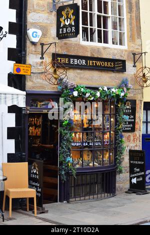 Die Ebor Jetworks, Whitby North Yorkshire Stockfoto