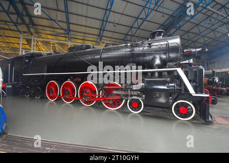 Dampflokomotive KF Klasse 7, 4-8-4, Chinese Government Railways, National Railway Museum York UK Stockfoto