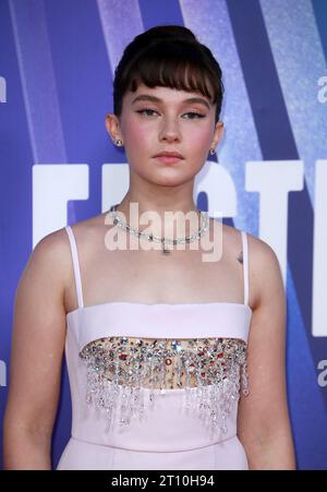 London, Großbritannien. Oktober 2023. Cailee Spaeny besucht die Premiere von Priscilla während des 67. BFI London Film Festival in der Royal Festival Hall in London. Quelle: SOPA Images Limited/Alamy Live News Stockfoto