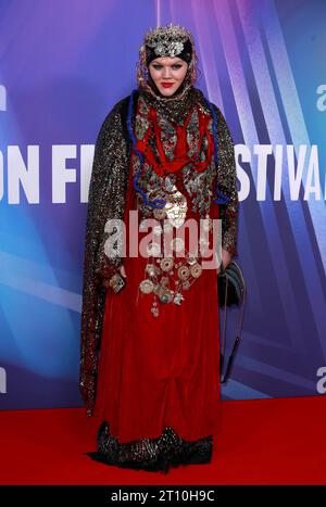London, Großbritannien. Oktober 2023. Daniel Lismore nimmt an der Premiere von „Priscilla“ während des 67. BFI London Film Festival in der Royal Festival Hall in London Teil. Quelle: SOPA Images Limited/Alamy Live News Stockfoto