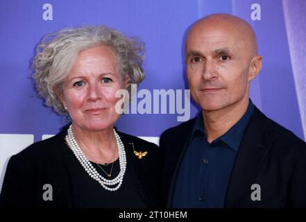 London, Großbritannien. Oktober 2023. Lorenzo Mieli besucht die Premiere von „Priscilla“ während des 67. BFI London Film Festival in der Royal Festival Hall in London. (Foto: Fred Duval/SOPA Images/SIPA USA) Credit: SIPA USA/Alamy Live News Stockfoto