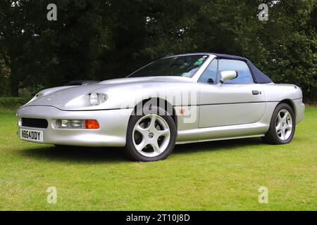 1995 AC Brooklands Ace Sportwagen mit Aluminiumkarosserie und 5-Liter-Ford-V8-Motor, weniger als 50 wurden innerhalb von drei Jahren produziert. Stockfoto