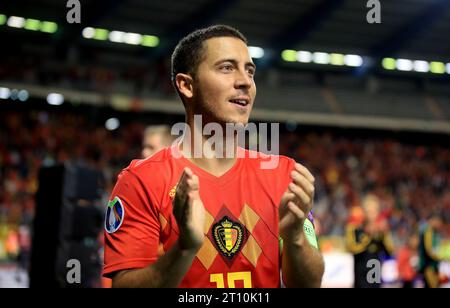 Aktenfoto vom 11-06-2019 von Eden Hazard, der seinen Rücktritt im Alter von 32 Jahren angekündigt hat. Ausgabedatum: Dienstag, 10. Oktober 2023. Stockfoto