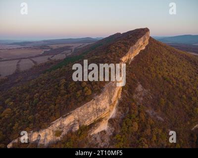 Herbst in rhodopen, Bulgarien Smolyan Stockfoto