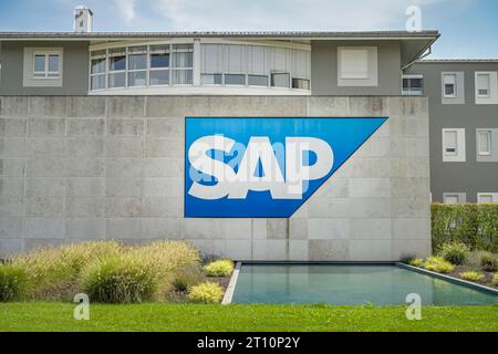 SAP Deutschland, Dietmar-Hopp-Allee, Walldorf, Baden-Württemberg, Deutschland Stockfoto